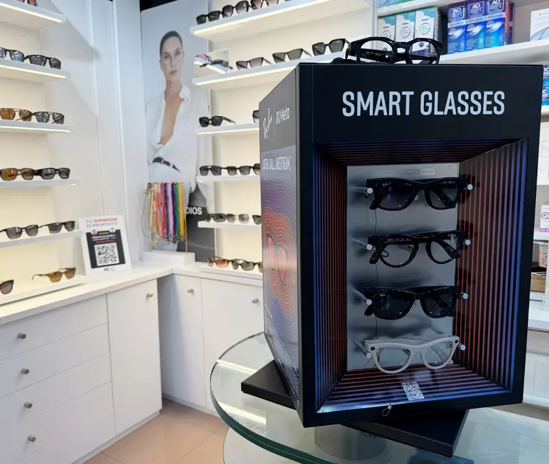 Tienda interior Optika Mungia